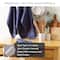 DII® Assorted Mineral Basic Chef Terry Dishtowel (Set of 4)
